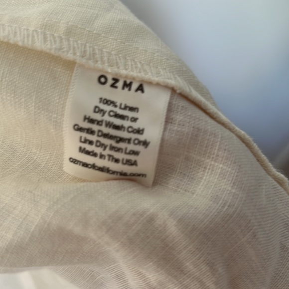 NWT OZMA of California - Linen Duster - Size Small - Picture 5 of 5